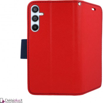 Telone dėklas su skyreliais - raudonas (Samsung A54 5G)
